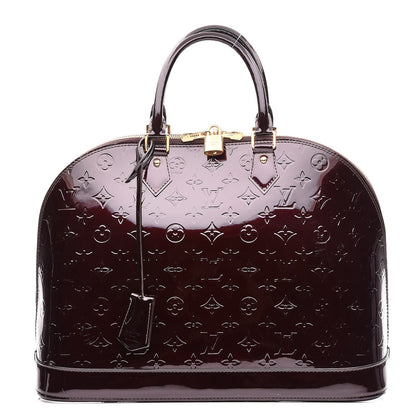 Louis Vuitton Vernis Alma GM Amarante 1 of 11
