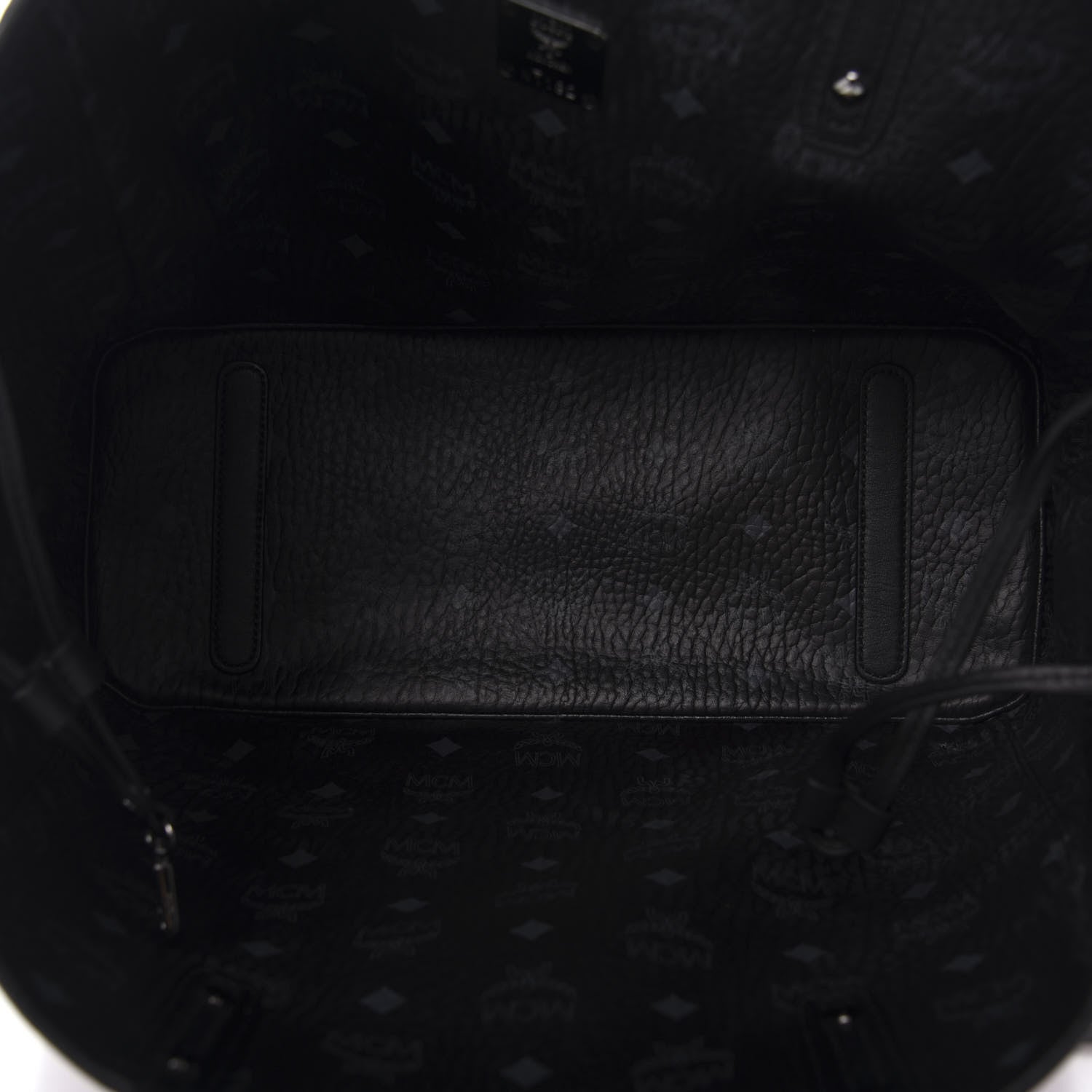 MCM Metallic Galaxy Visetos Medium Project Reversible Shopper Tote Black Multicolor 17 of 21