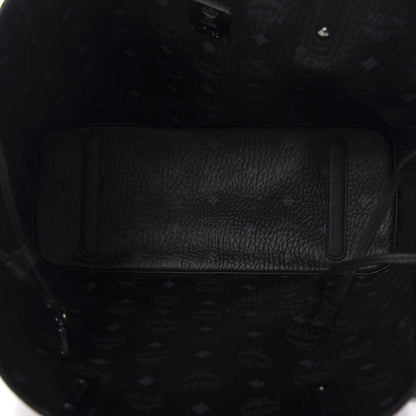 MCM Metallic Galaxy Visetos Medium Project Reversible Shopper Tote Black Multicolor 17 of 21