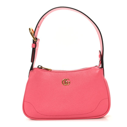Gucci Goatskin Mini Aphrodite Shoulder Bag Rhodamine Pink 1 of 11