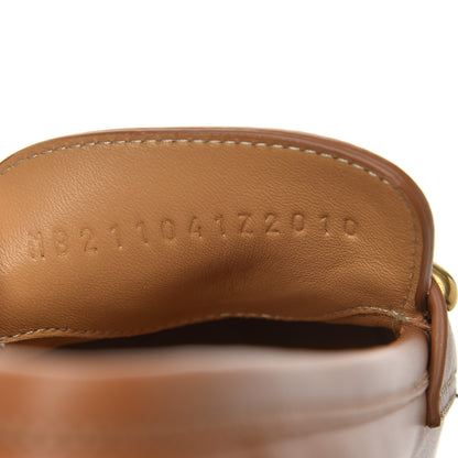 Hermes Calfskin Colette Loafer 37.5 Beige Dore 8 of 15