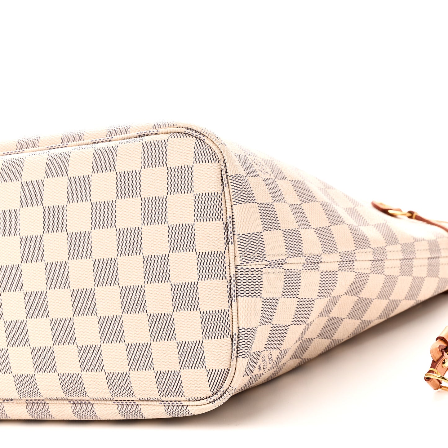 Damier Azur Neo Neverfull MM Rose Ballerine