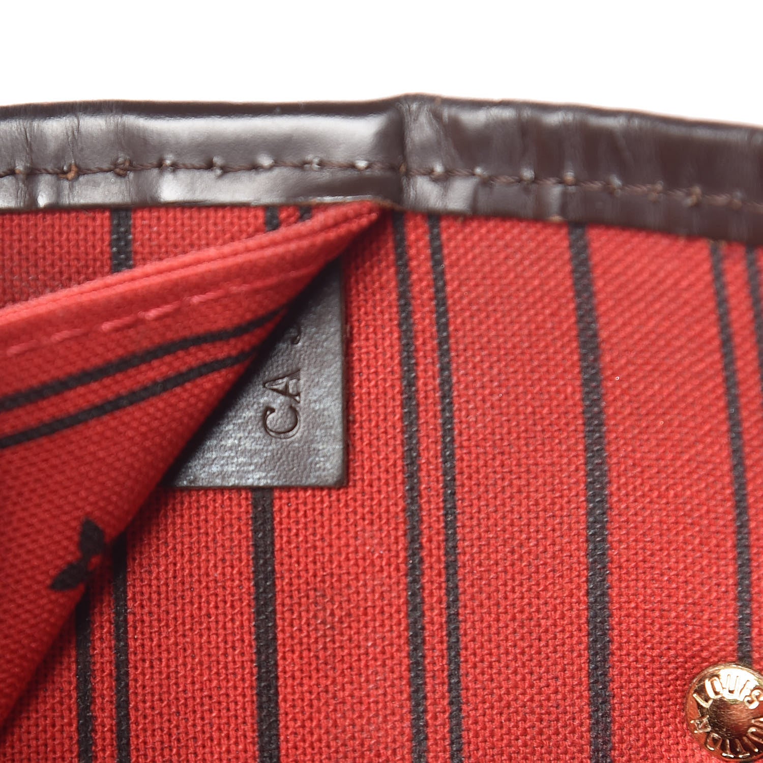 Louis Vuitton Damier Ebene Neverfull MM 6 of 11