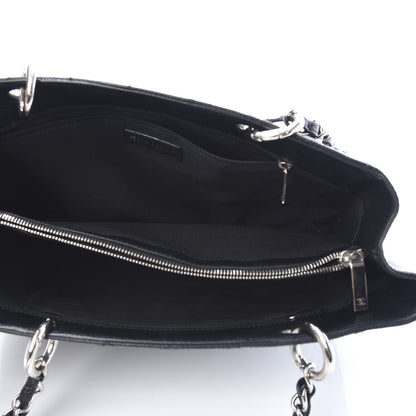 Chanel Caviar Quilted Grand Shopping Tote GST Black 5 of 14