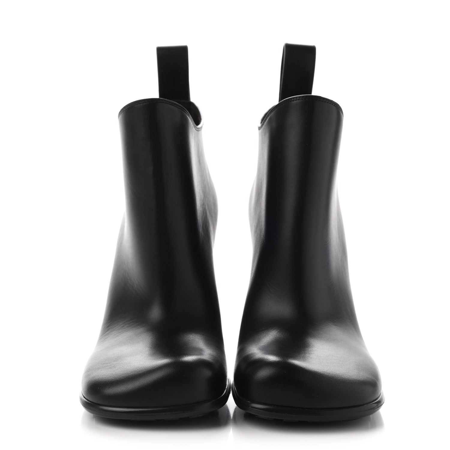 Bottega Veneta Calfskin Storm Ankle Boots 38 Black 2 of 7