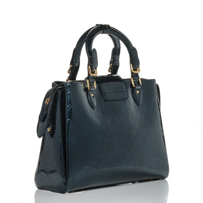 Louis Vuitton Vernis Melrose Avenue Blue Nuit 10 of 14