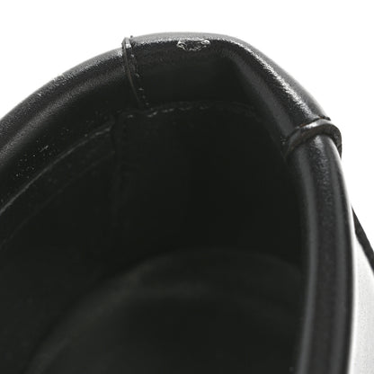 Jimmy Choo Box Calfskin Addie Loafers 36.5 Black 11 of 11