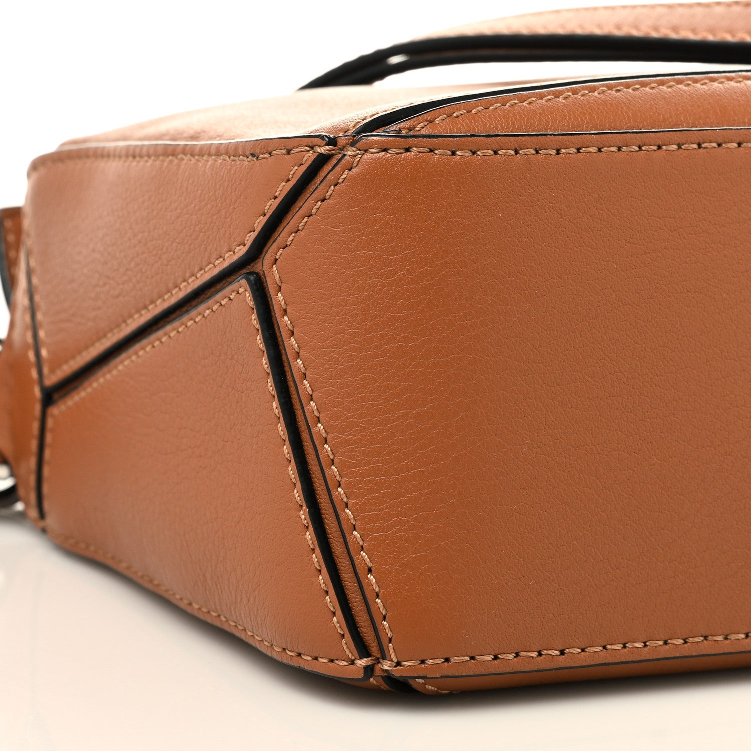 Loewe Calfskin Mini Puzzle Bag Tan 9 of 10