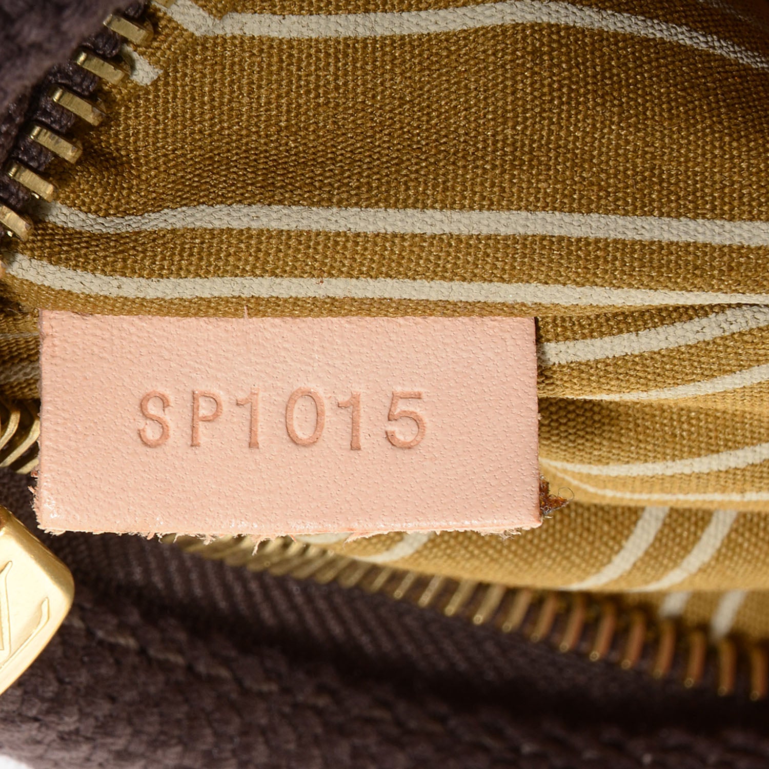 Louis Vuitton Cabas Antigua Pochette PM Brown 6 of 9