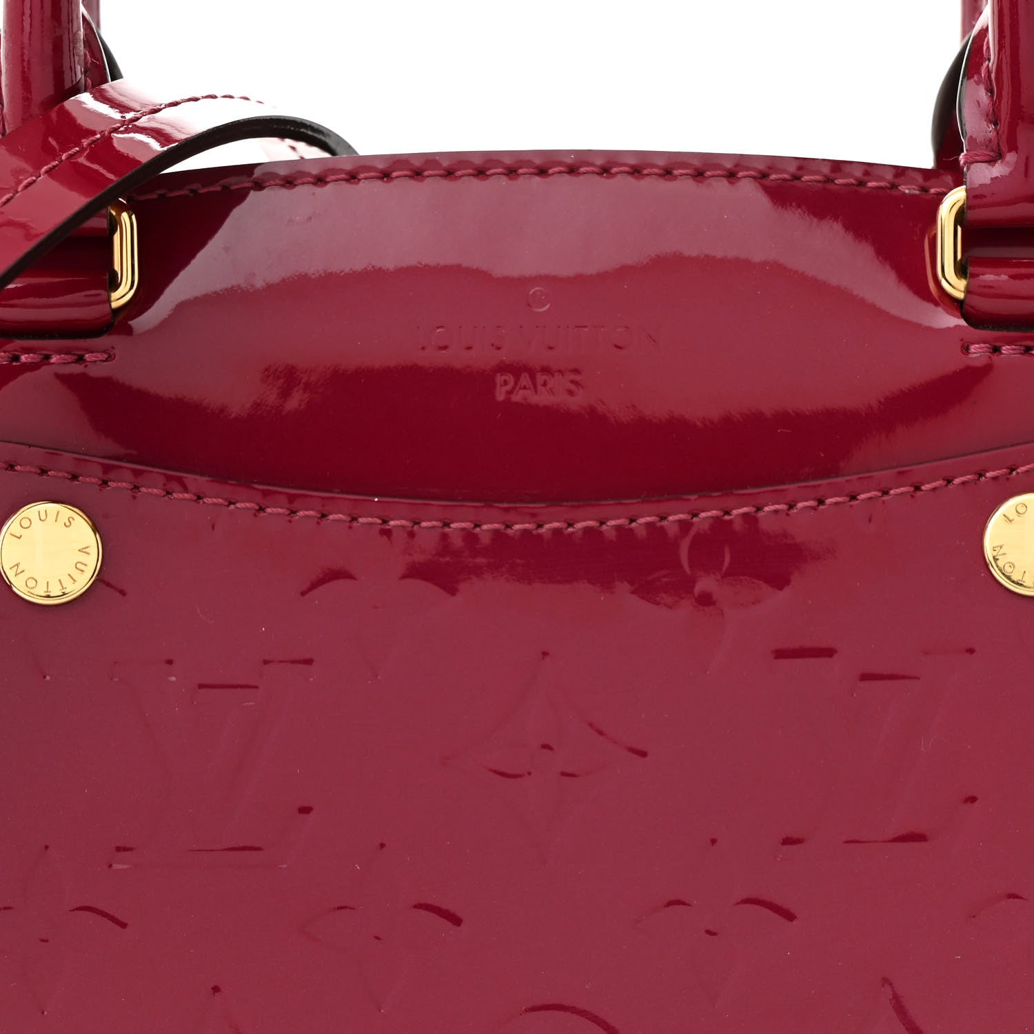 Louis Vuitton Vernis Brea MM NM  Magenta 8 of 11