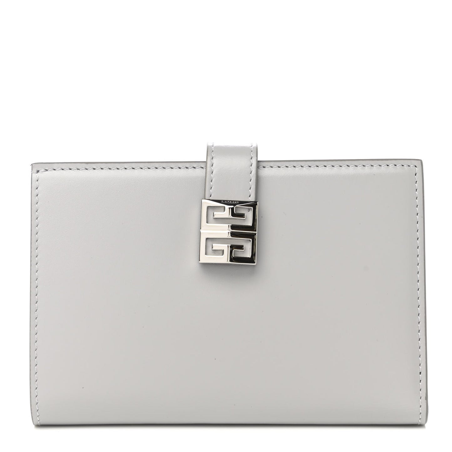 Smooth Box Calfskin 4G Wallet Cloudy Grey