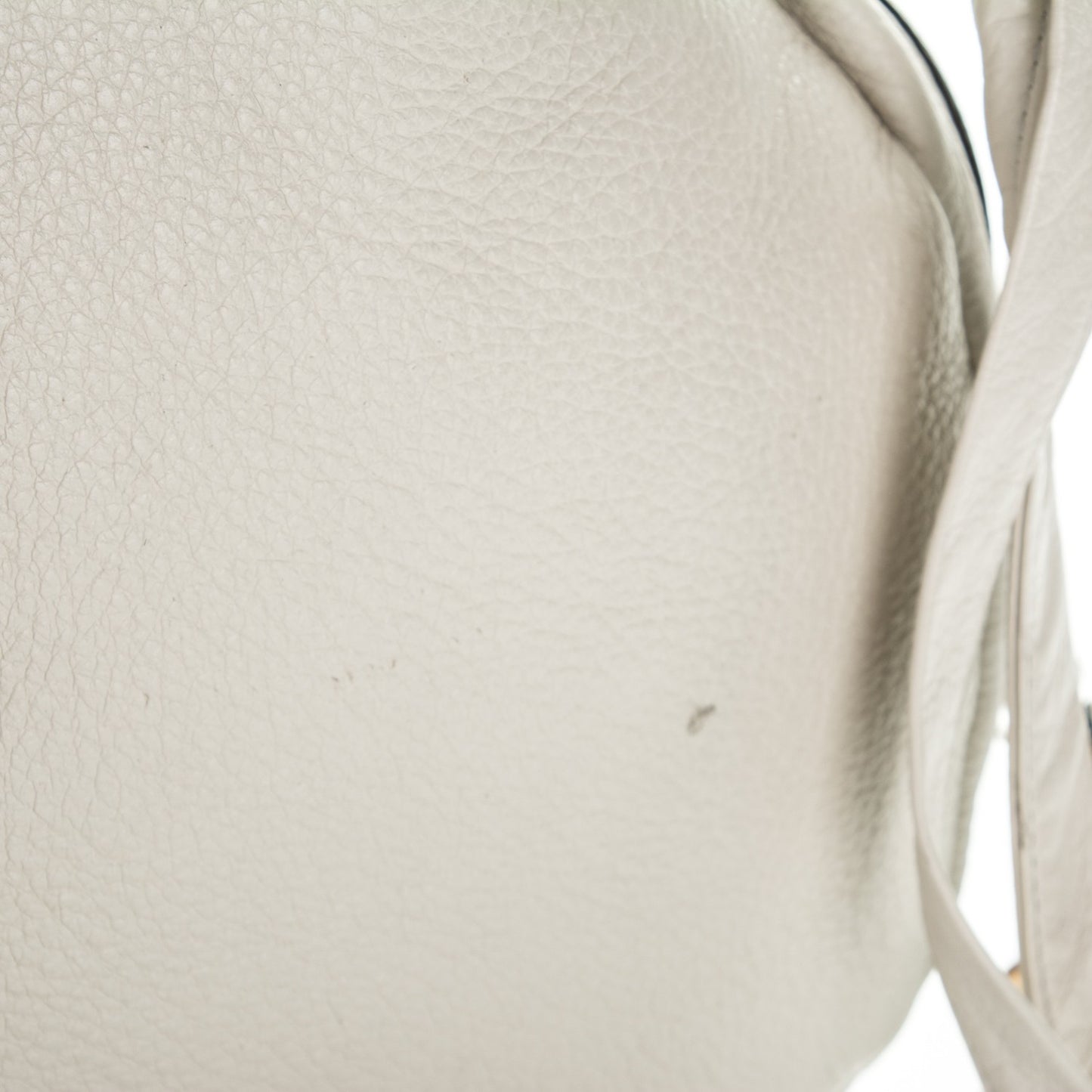 Calfskin Large Jungle Shoulder Bag White