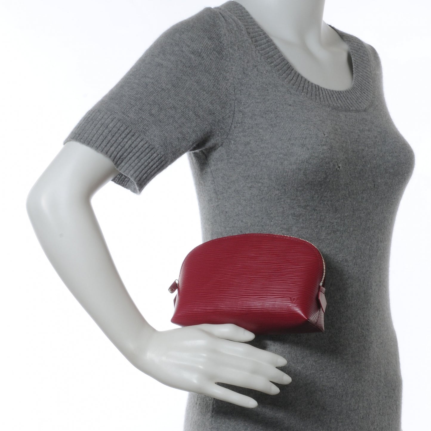 Epi Cosmetic Pouch Fuchsia