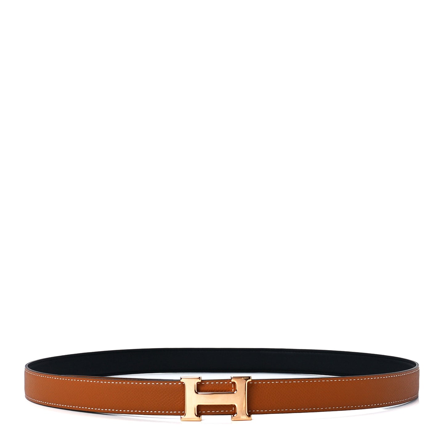 Swift Epsom 24mm Mini Constance H Belt 90 36 Black Gold