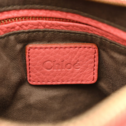 Chloe Calfskin Medium Marcie Satchel Pink 6 of 16