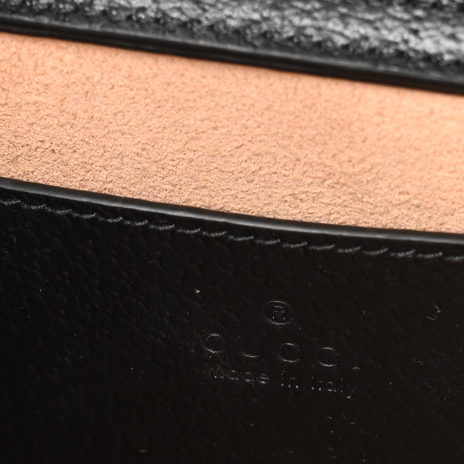 Gucci Textured Dollar Calfskin Web Mini Diana Tote Bag Black Dusty Grey 6 of 11