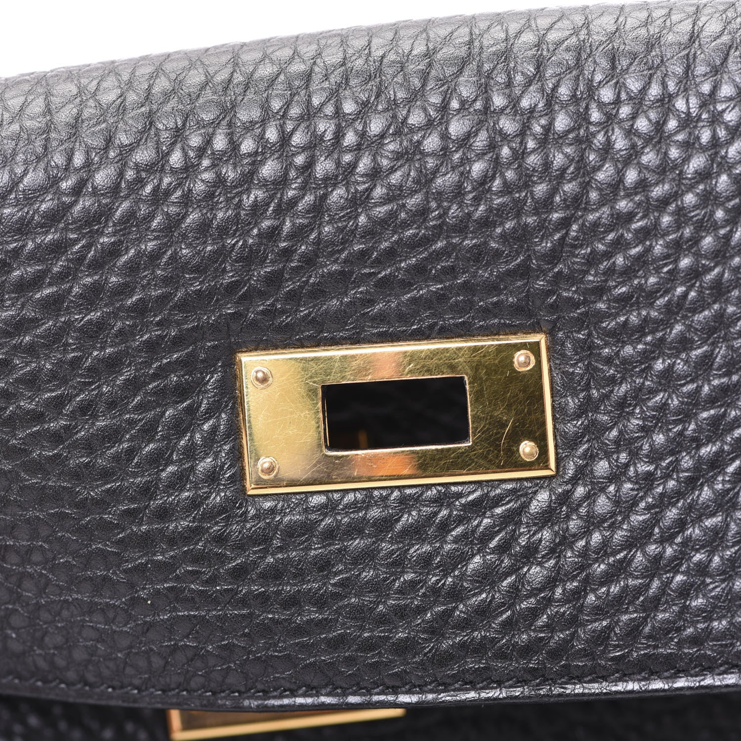 Hermes Togo Kelly Retourne 32 Black 23 of 36