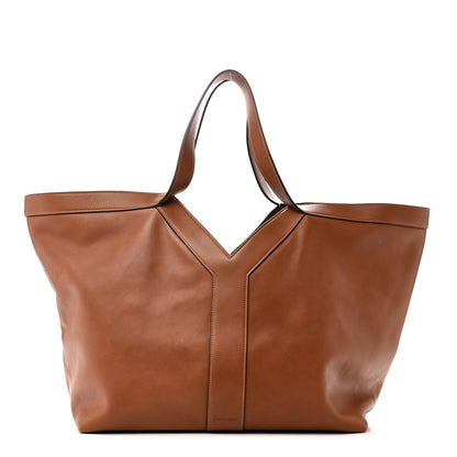Saint Laurent Calfskin Y Tote Brick 1 of 10