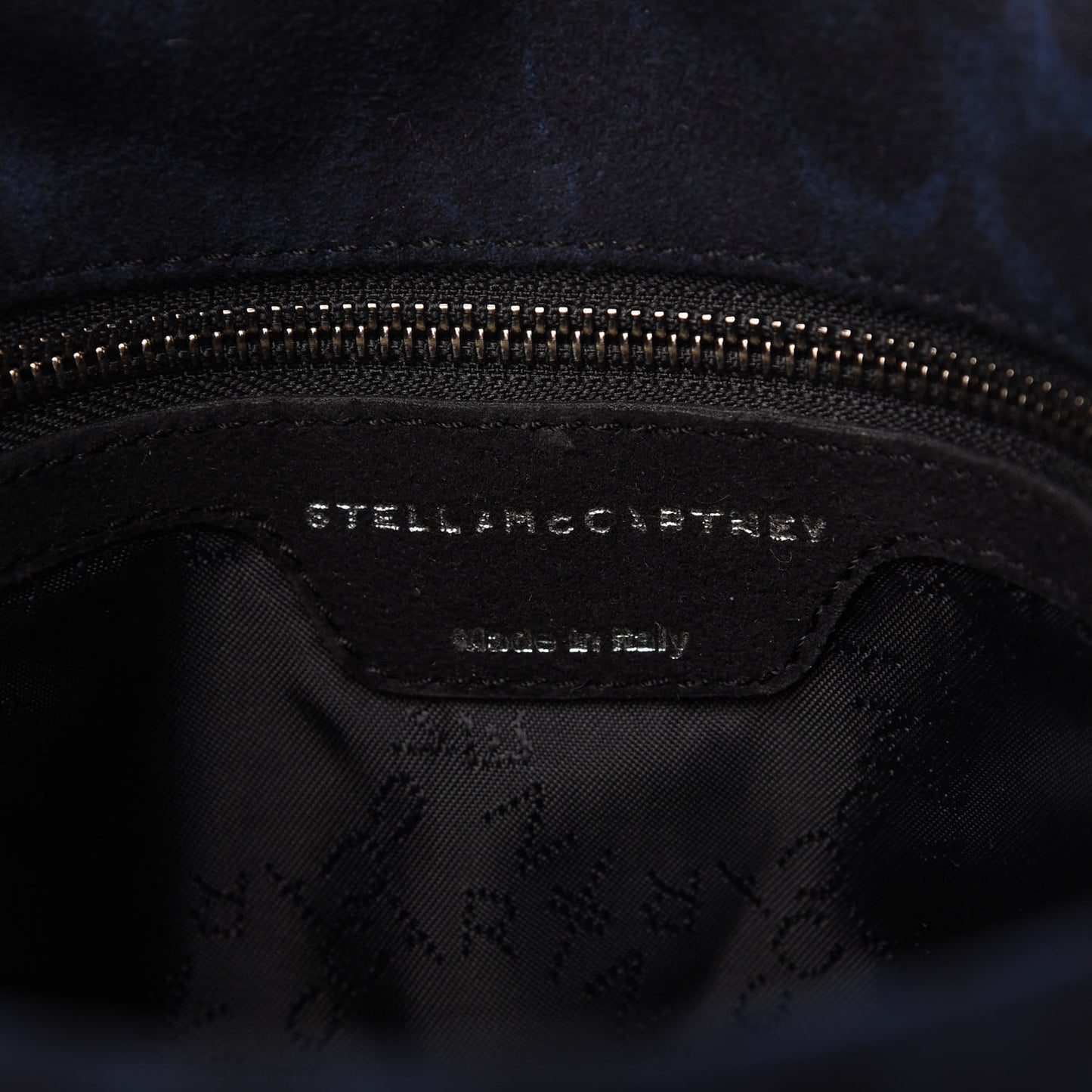 Shaggy Deer Leopard Print Falabella Messenger Blue