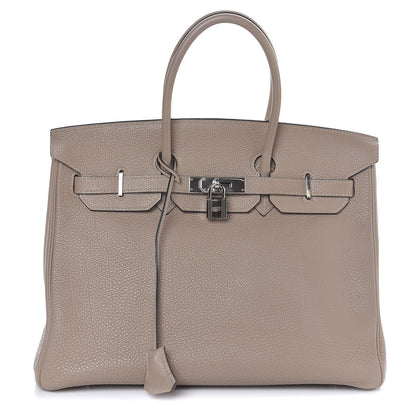 Hermes Togo Birkin 35 Gris Tourterelle 1 of 33