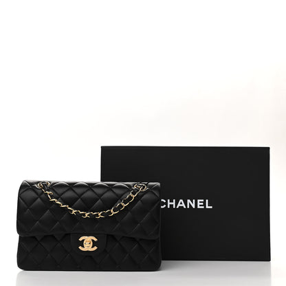 Chanel Lambskin Quilted Small Double Flap Black 11 of 11