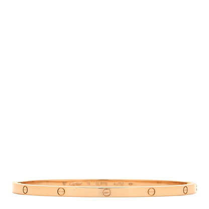 Cartier 18K Yellow Gold Small LOVE Bracelet 19 1 of 6