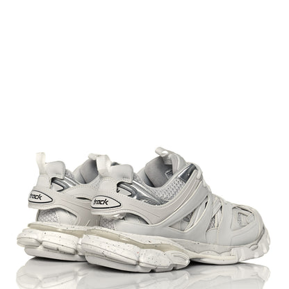 Balenciaga Rubber Mesh Fabric Monocolor Recycled Sole Womens Track Sneakers 40 White 4 of 9