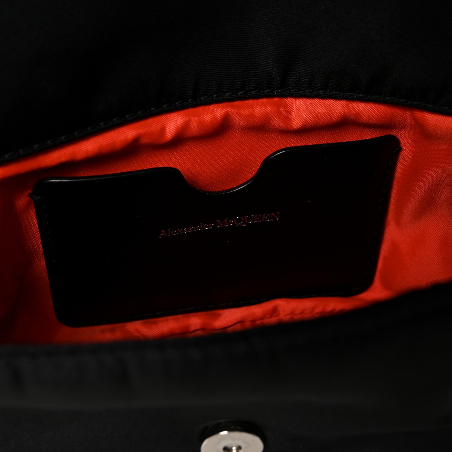 Alexander McQueen Nylon Skull Small Crossbody Bag Black 6 of 9