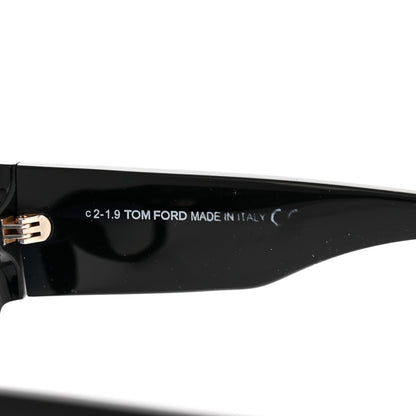 Tom Ford Acetate Anoushka Cat Eye Sunglasses TF371 Black 5 of 7