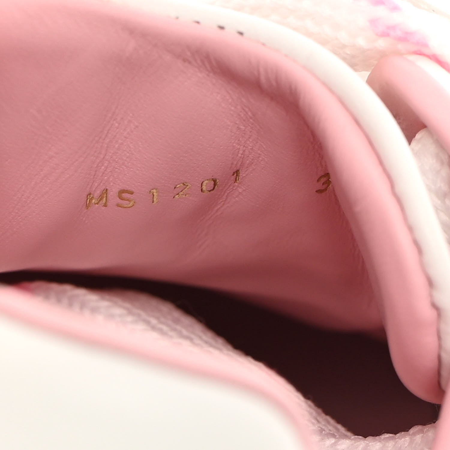 Louis Vuitton Calfskin Time Out Bow Sneakers 37 White Pink 10 of 13