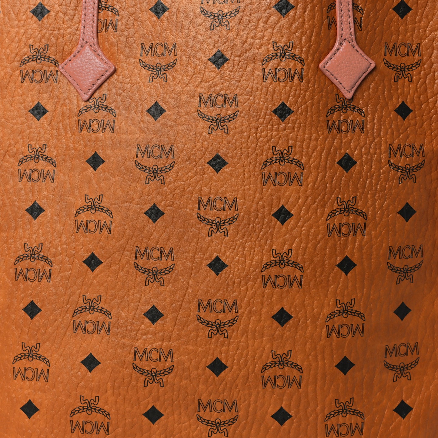 Visetos Kira North South Shopper Tote Cognac Orange