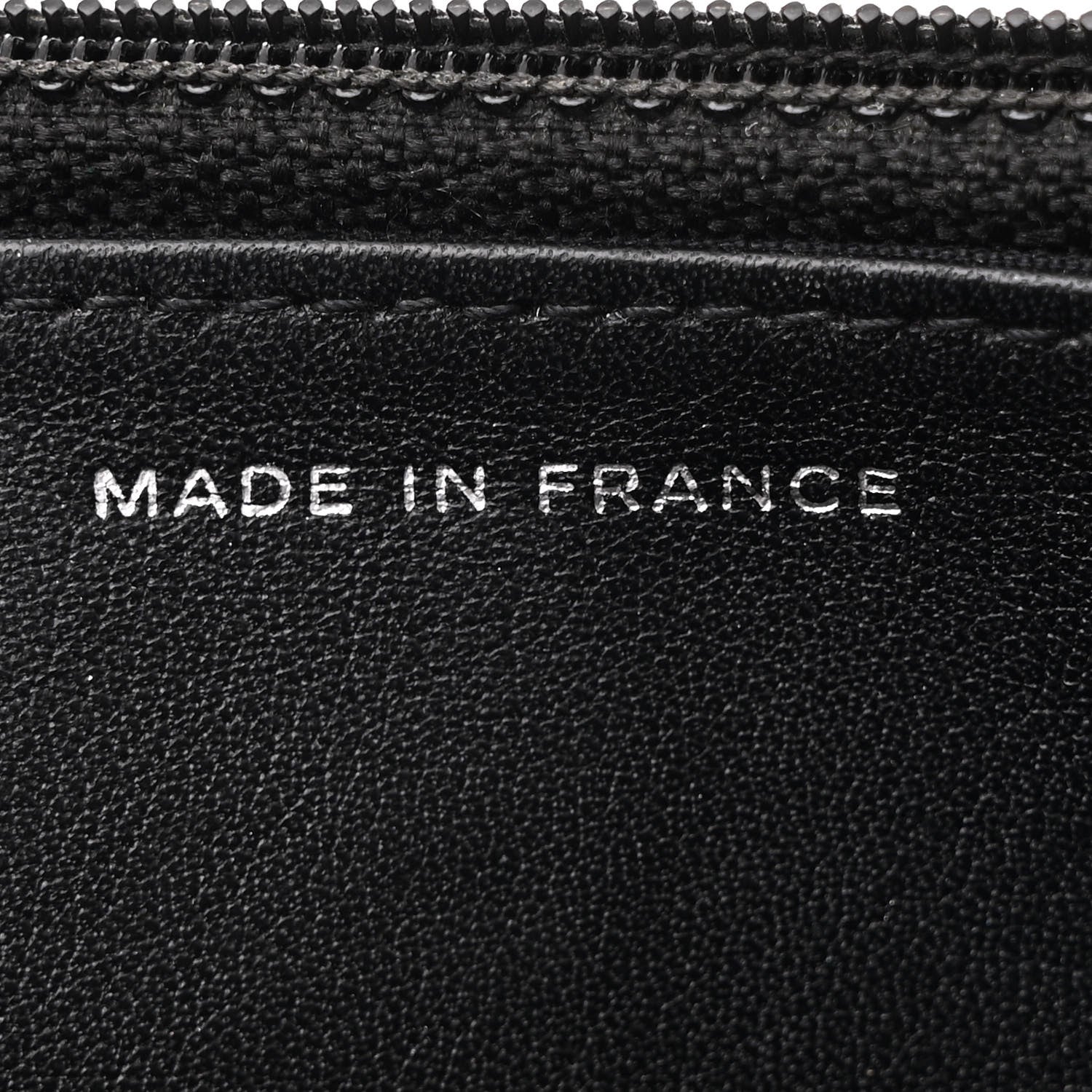 Chanel Caviar Timeless CC Wallet On Chain WOC Black 7 of 13