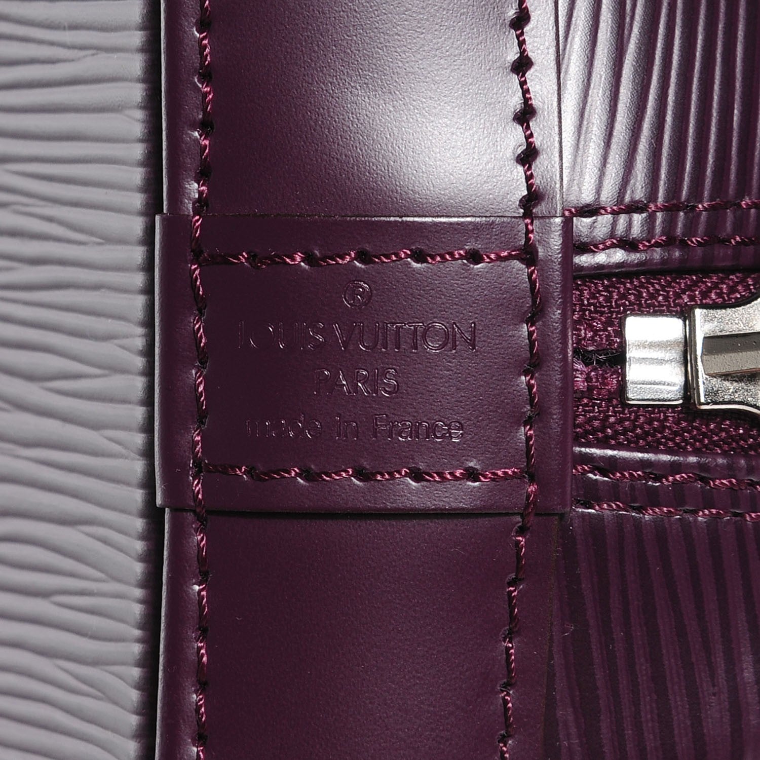 Louis Vuitton Epi Alma PM Cassis 6 of 7