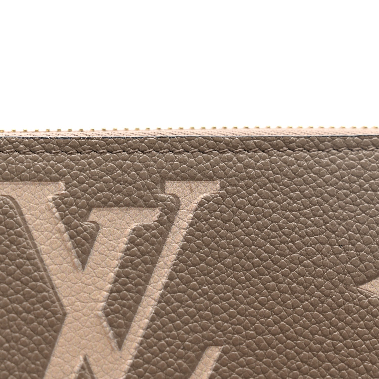 Louis Vuitton Empreinte Monogram Giant Zippy Wallet Tourterelle Creme 8 of 10