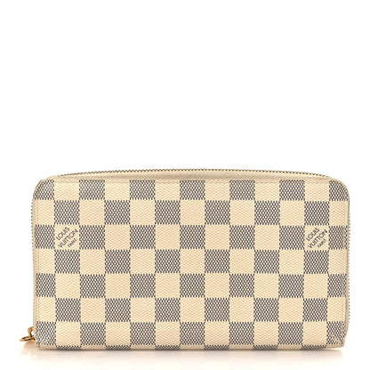 Louis Vuitton Damier Azur Zippy Organizer Wallet 1 of 6