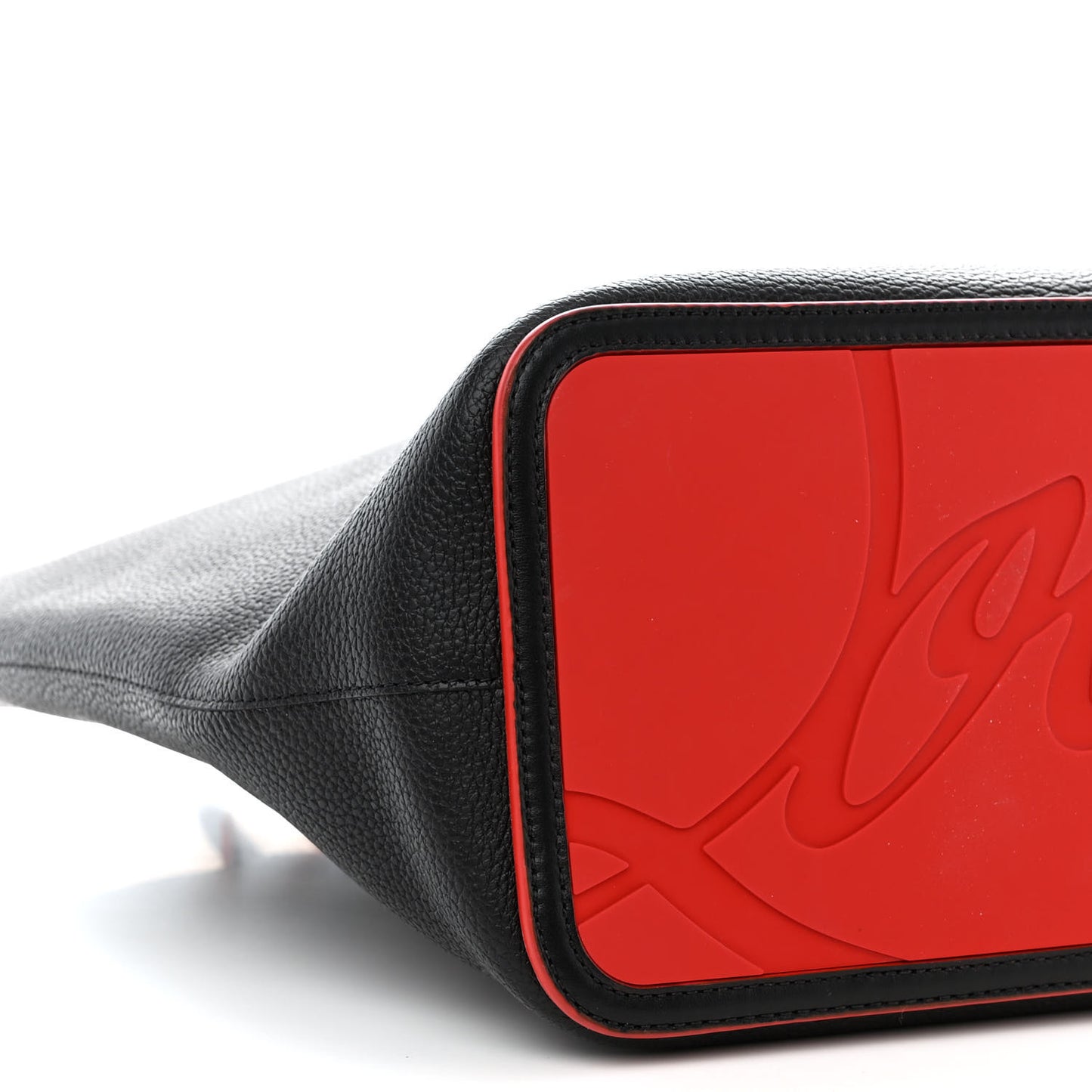 Calfskin Spikes East West Cabata Tote Black