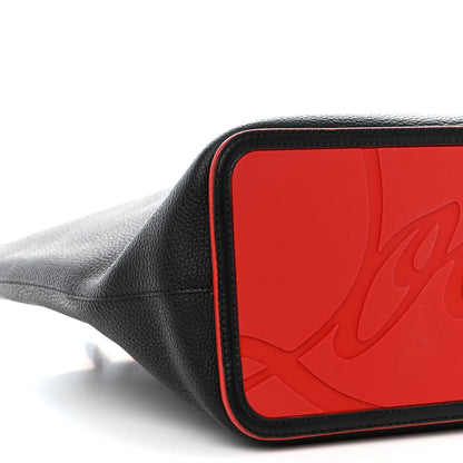 Christian Louboutin Calfskin Spikes East West Cabata Tote Black 11 of 12