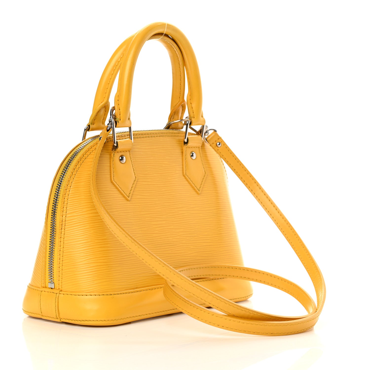 Louis Vuitton Epi Alma BB Citron 3 of 22