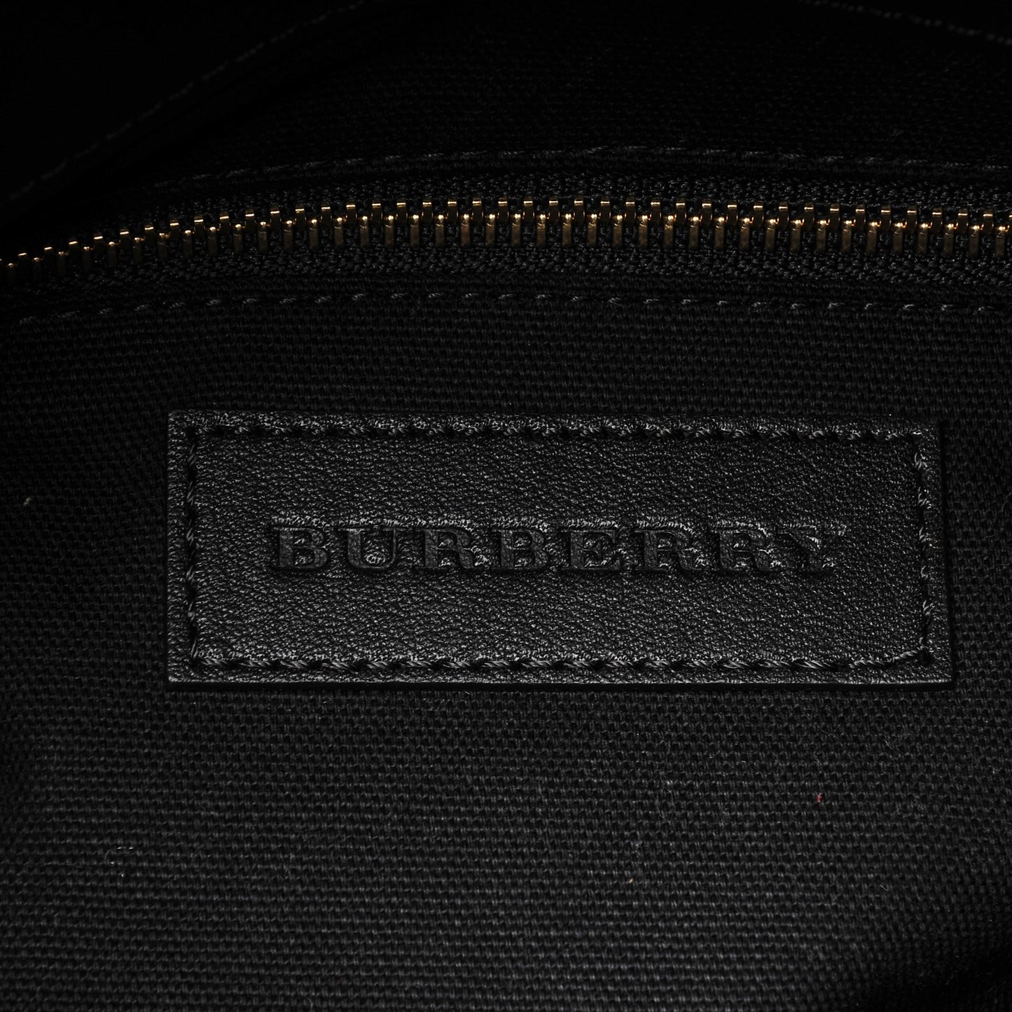 Canvas Mega Check Studded Medium Ashby Bucket Bag Black