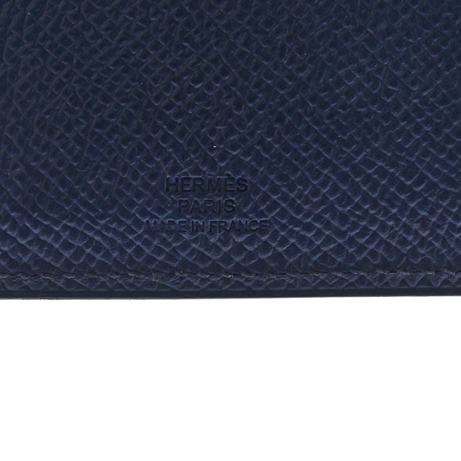 Hermes Epsom Tarmac PM Passport Holder Bleu Saphir 6 of 6