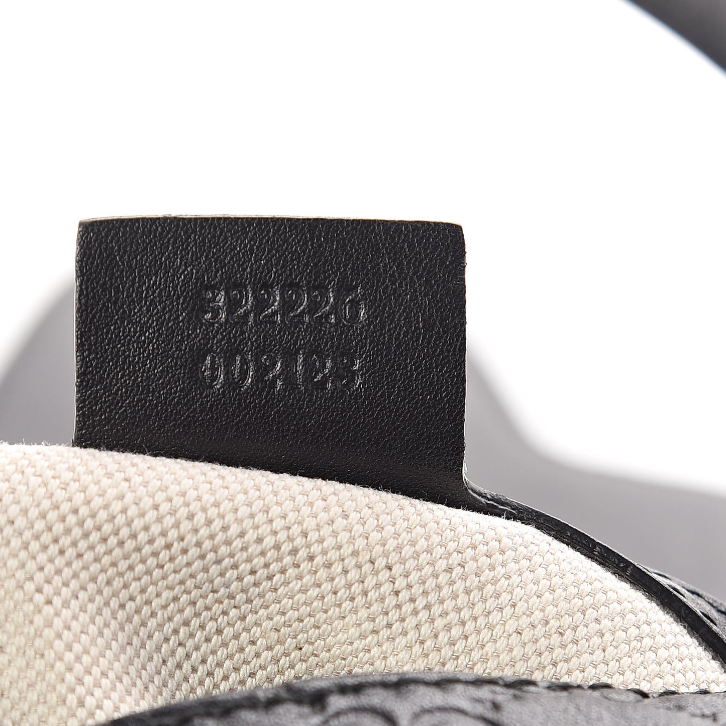 Guccissima Medium Emily Hobo Black