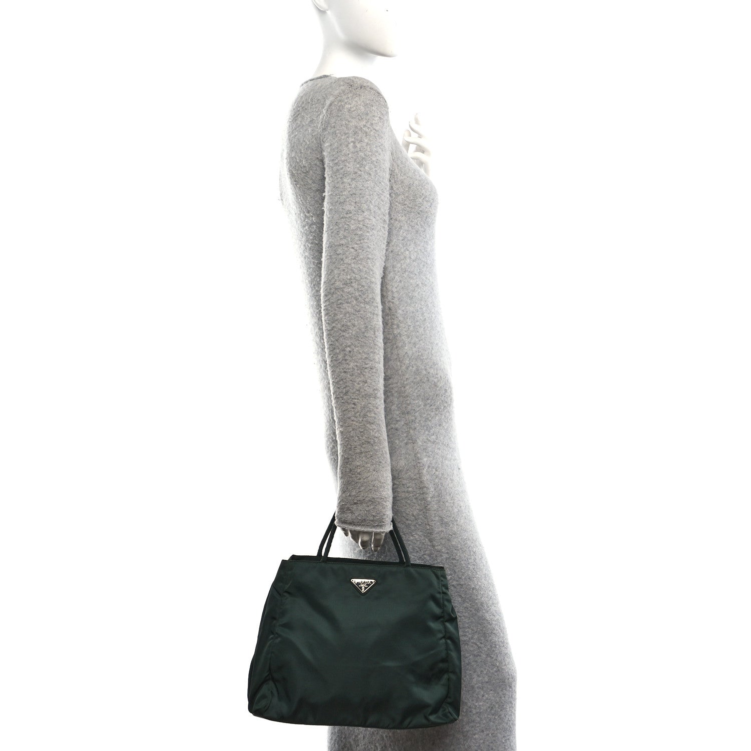 Prada Tessuto Nylon City Tote Bottiglia 2 of 10