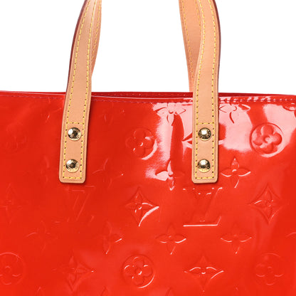 Louis Vuitton Vernis Reade PM Rouge 7 of 9