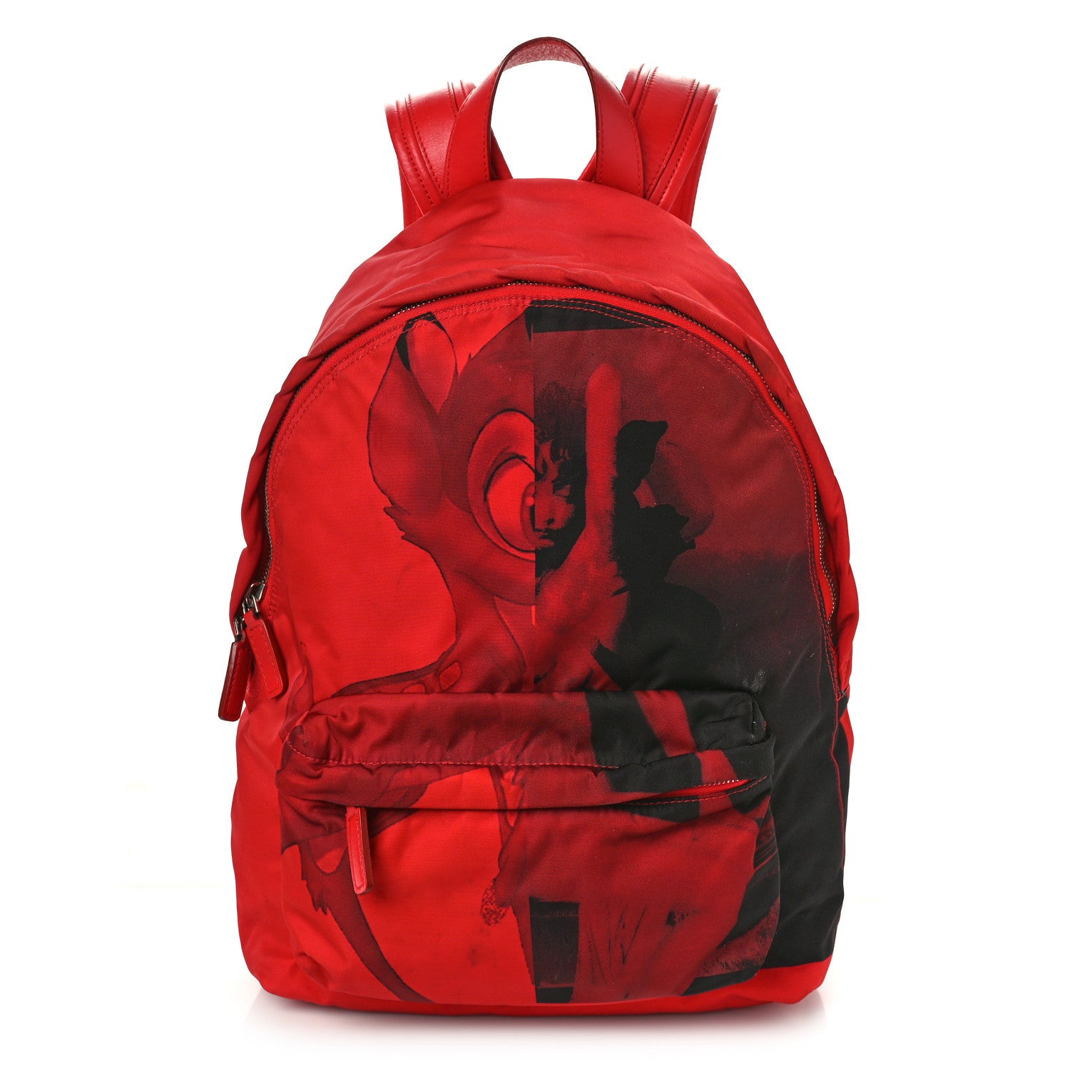 Givenchy Nylon Bambi Print Nano Backpack Red 1 of 10