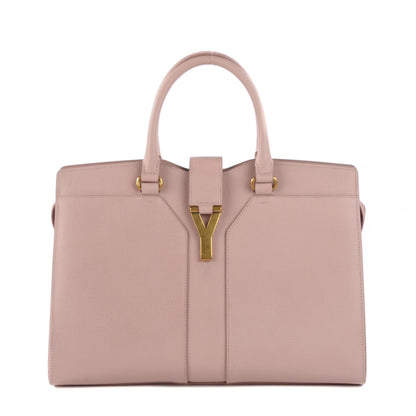 Saint Laurent Textured Leather Medium Cabas ChYc Light Pink 1 of 7