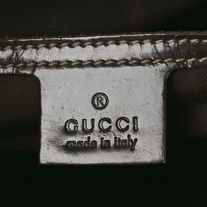 Gucci Monogram Guccissima Hearts Studded Medium Joy Boston Dark Brown 6 of 12