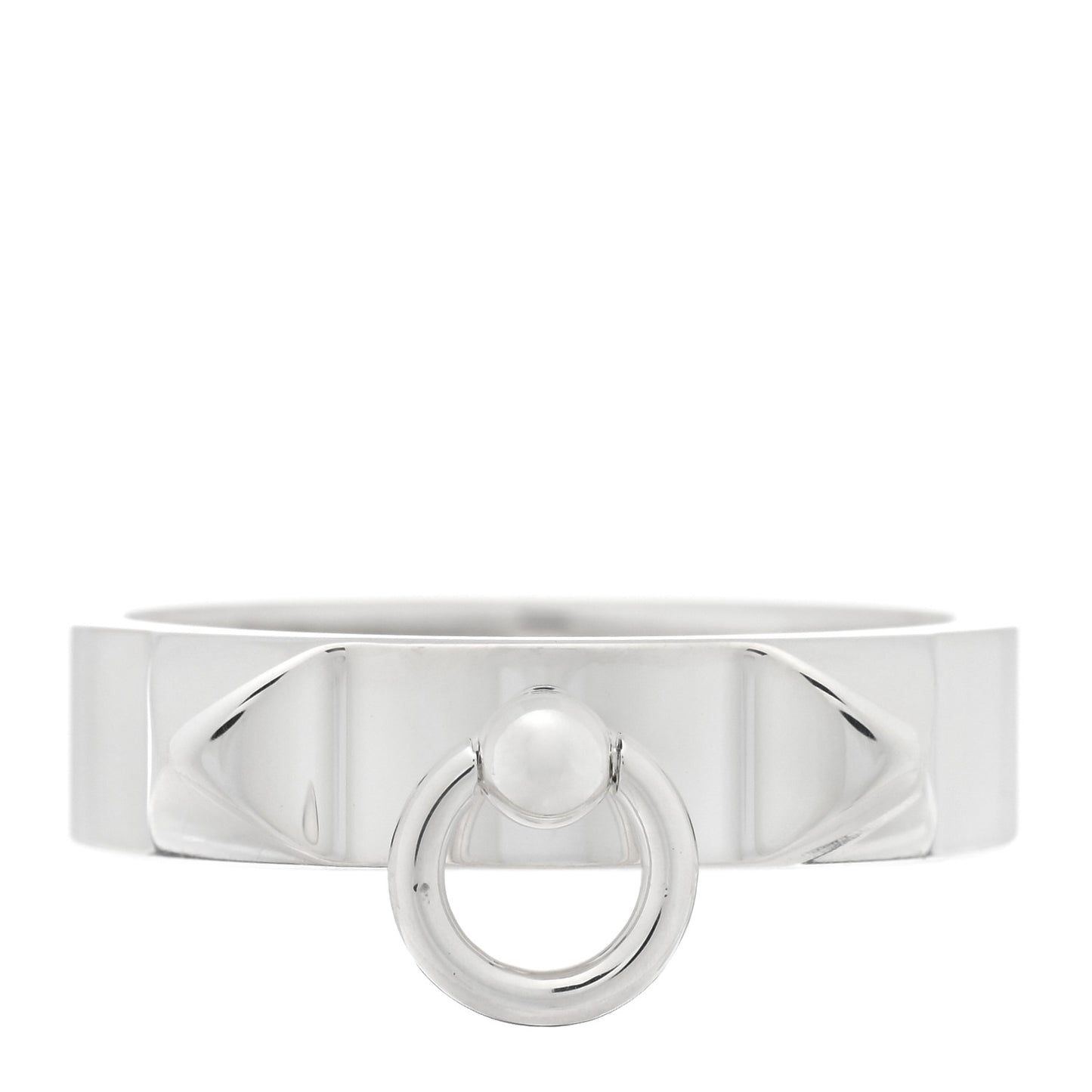Sterling Silver PM Collier De Chien Ring 59 8.75