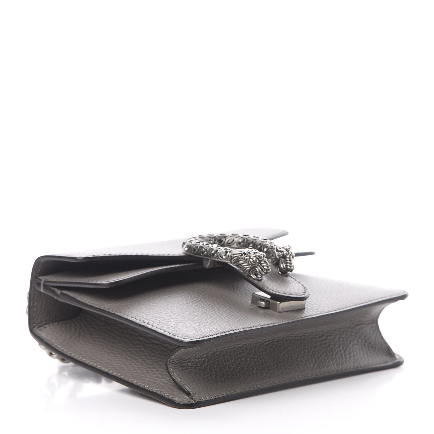 Calfskin Mini Dionysus Shoulder Bag Dusty Grey