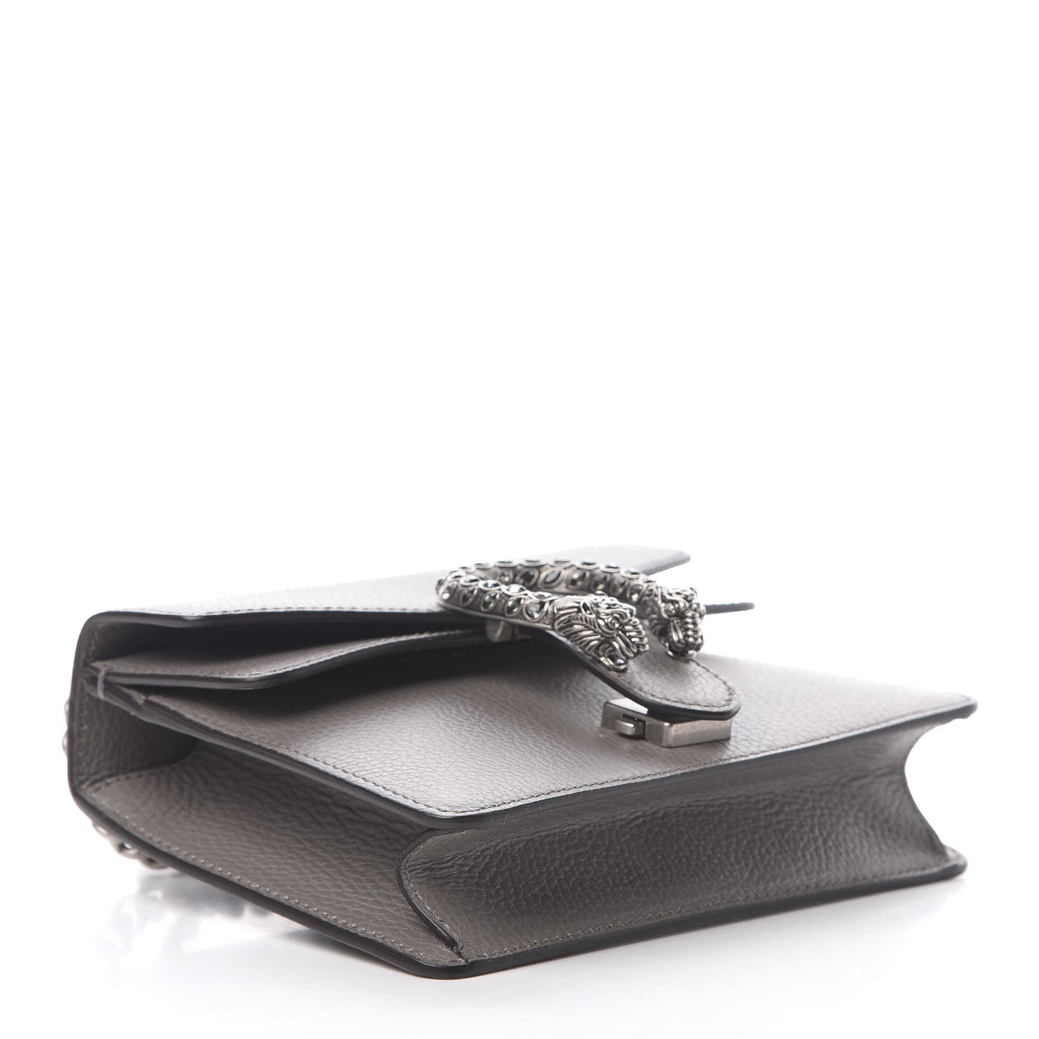 Gucci Calfskin Mini Dionysus Shoulder Bag Dusty Grey 4 of 12