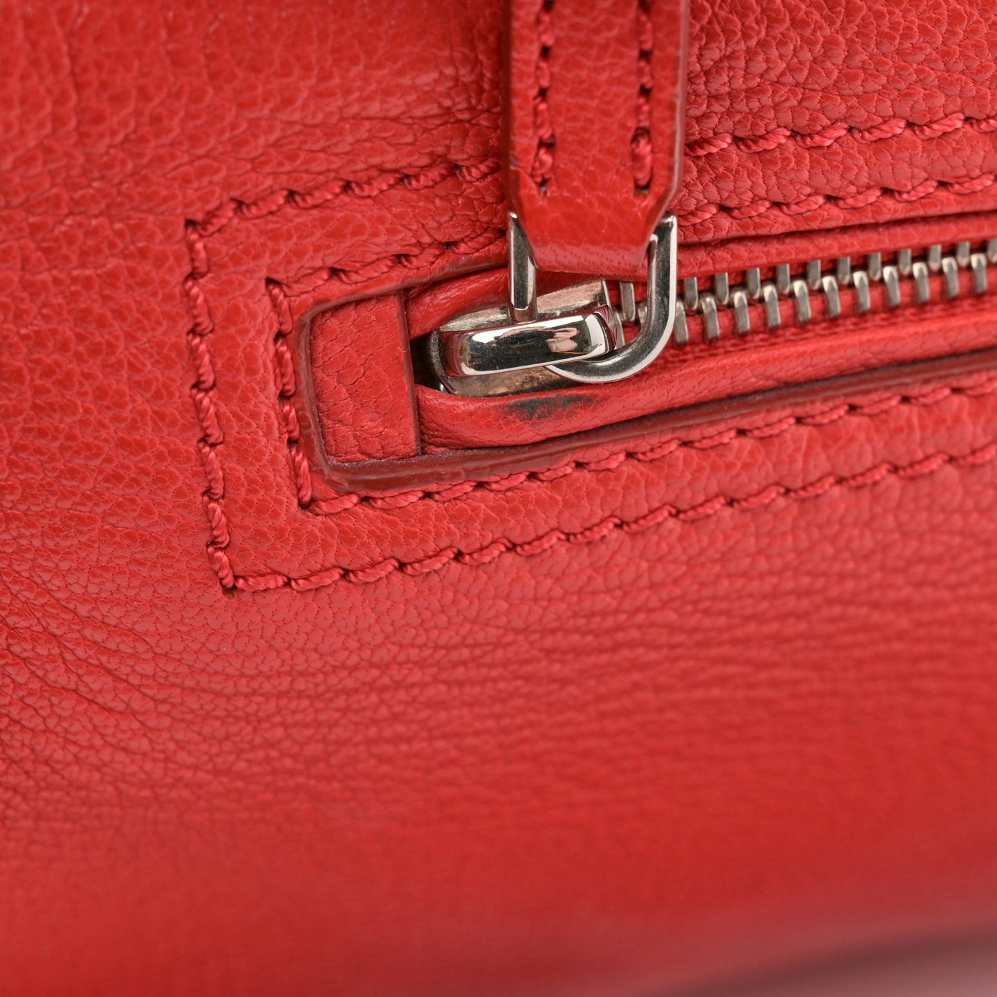 Sugar Goatskin Medium Pandora Red